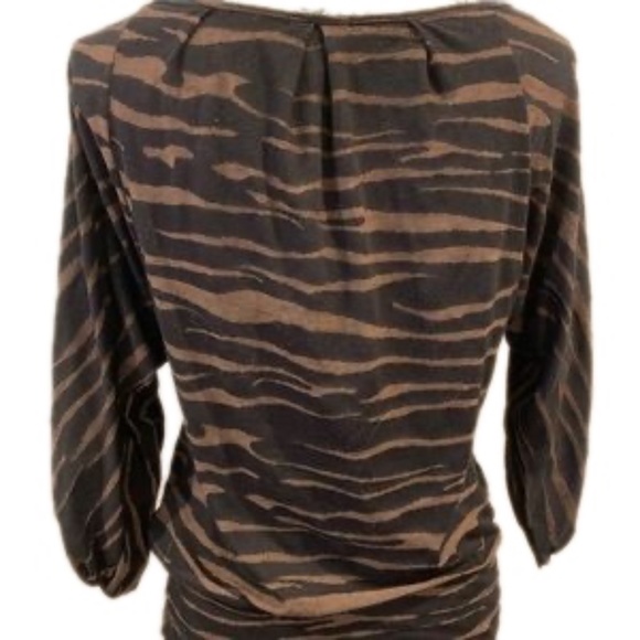 Fun Ella Moss zebra print top XS - Picture 2 of 2
